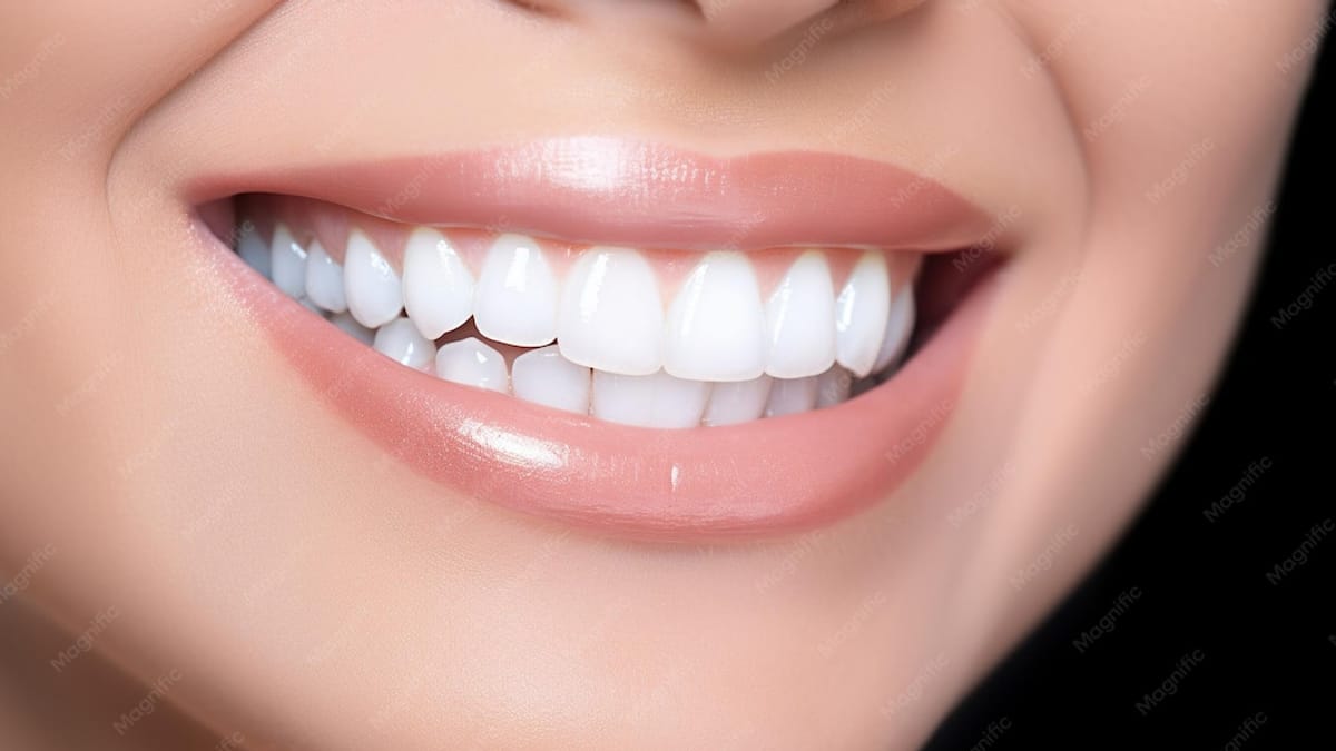 Atención de estética dental en la clínica